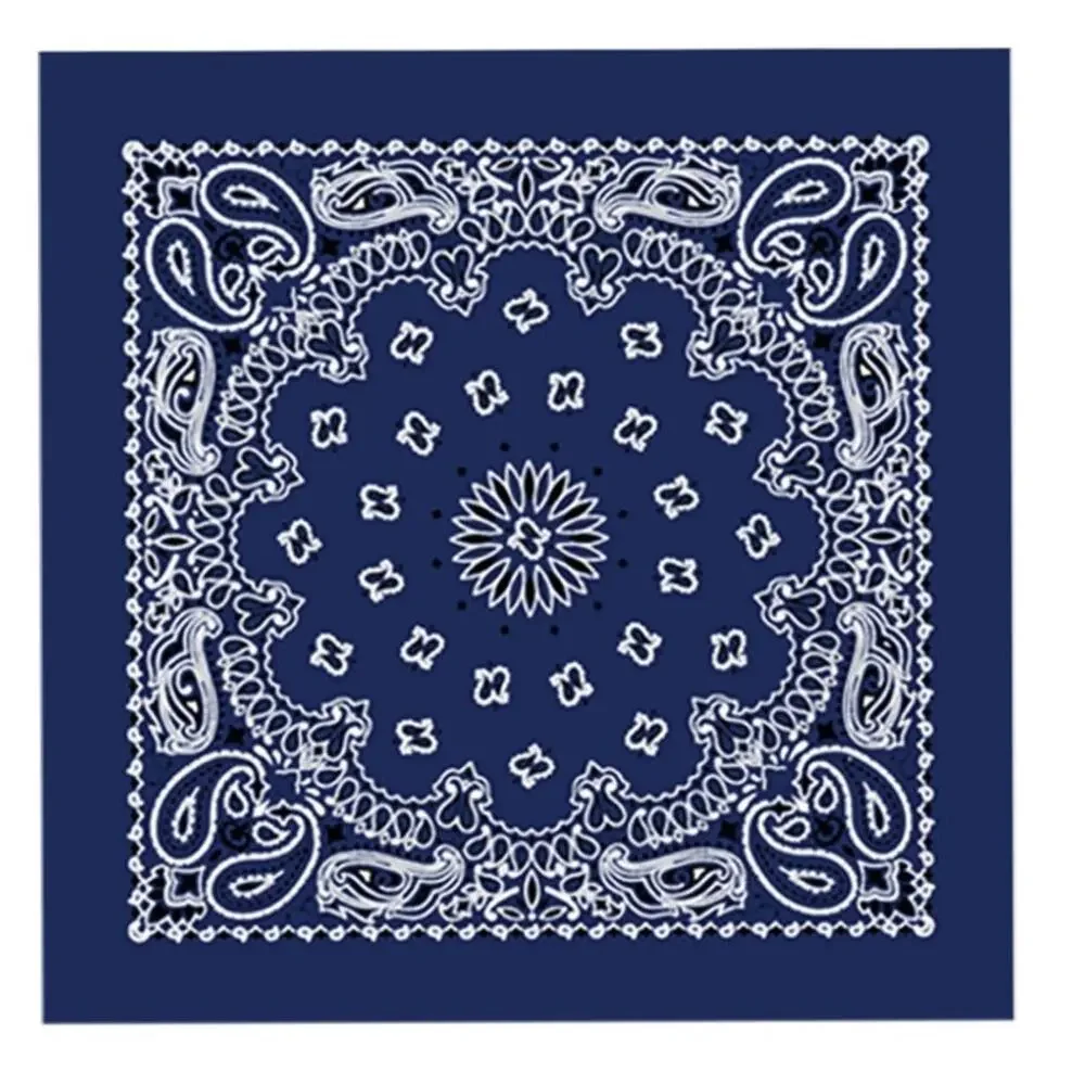 NWT Hot Leathers BAP1008 Classic Navy Paisley Bandana